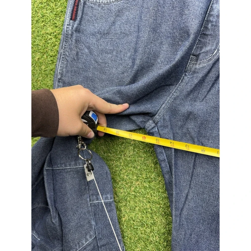 Vintage Phat Farm Jeans Mens 42x34 Blue Carpenter Loose Baggy Fit Y2K 90s Denim